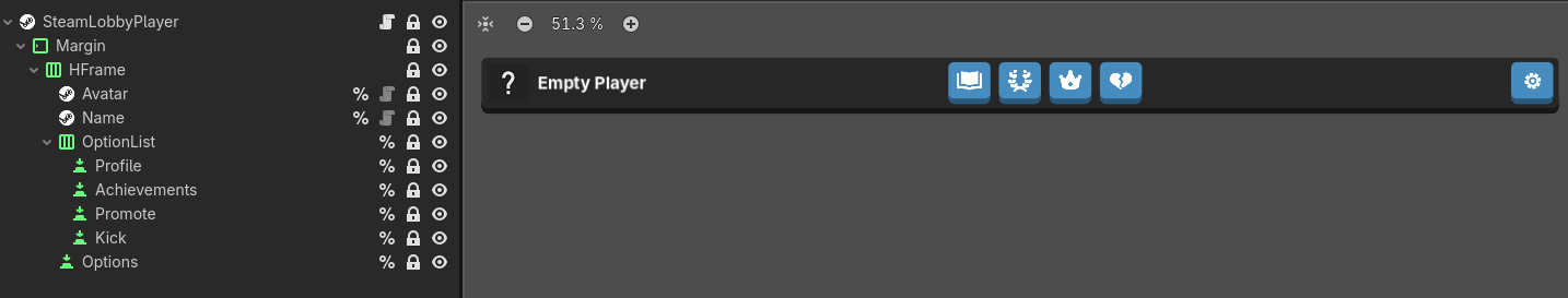 GodotSteamKit - Lobby_player.tscn