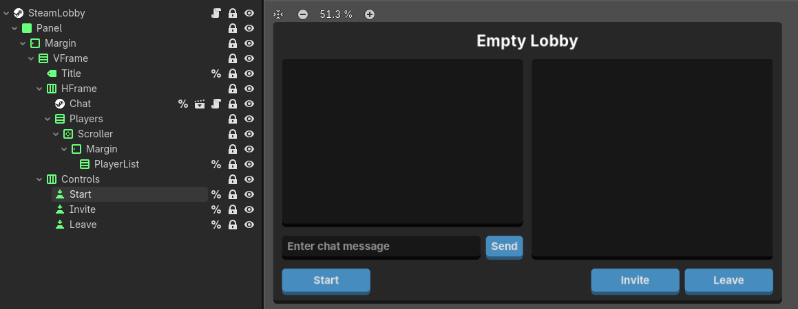 Example Lobby Scene